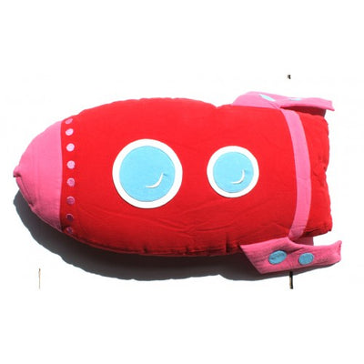Dealsmate Roket Cuddling Cushion Red