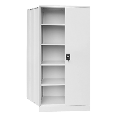Dealsmate Two-Door Shelf Office Gym Filing Storage Locker Cabinet Safe