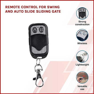 Dealsmate Remote Control for Swing and Auto Slide Sliding Gate