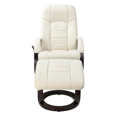 Dealsmate PU Leather Deluxe Massage Chair Recliner Ottoman Lounge Remote