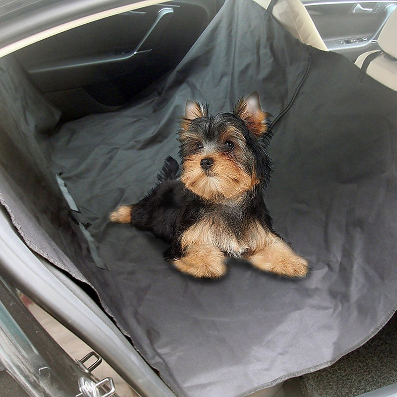 Dealsmate Dog Car Back Seat Cover Hammock Waterproof
