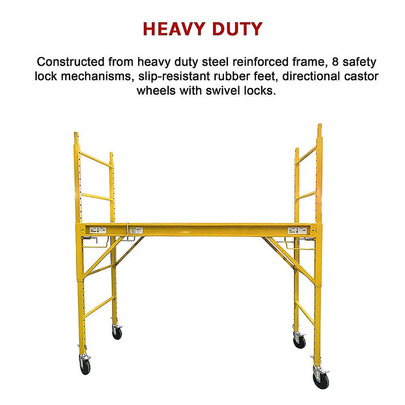 Dealsmate Mobile Safety High Scaffold / Ladder Tool -450KG