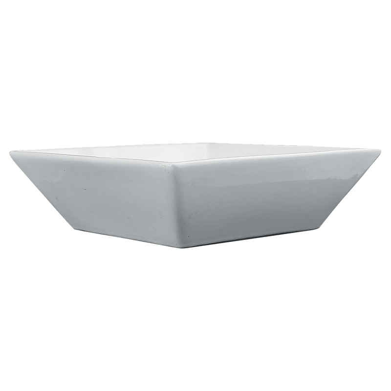 Dealsmate Bathroom Ceramic Rectangular Above Countertop Basin for Vanity