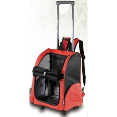 Dealsmate Dog Pet Safety Transport Carrier Backpack Trolley