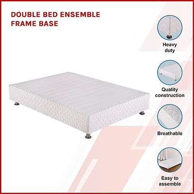 Dealsmate Double Bed Ensemble Frame Base