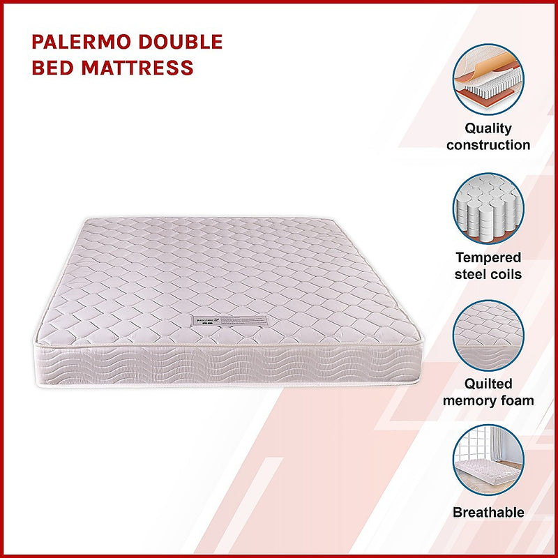 Dealsmate PALERMO Double Bed Mattress