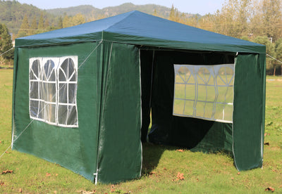 Dealsmate 3x3m Gazebo Outdoor Marquee Tent Canopy Green