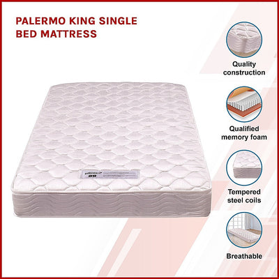 Dealsmate PALERMO King Single Bed Mattress