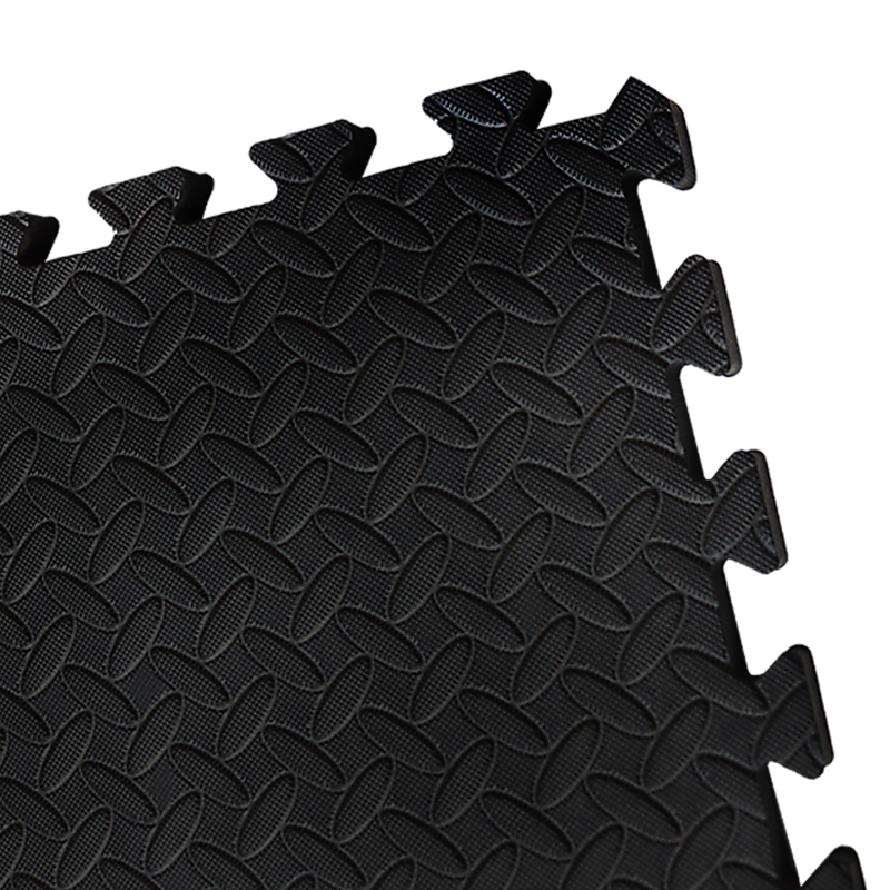 Dealsmate 12 Tiles EVA Rubber Foam Gym Mat 60cm x 60cm 2.5cm Fitness Flooring