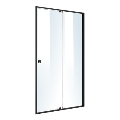 Dealsmate Adjustable Semi Frameless Shower Screen (114~122) x 195cm Australian Safety Glass