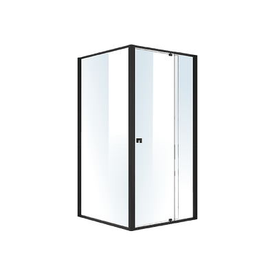 Dealsmate Semi Frameless Shower Screen (98~106)x 195cm & (98~101)x 195cm Side AS/NZS Glass