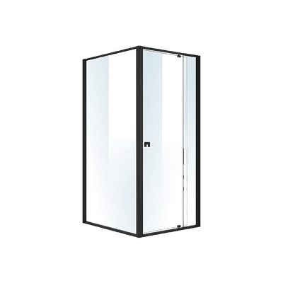 Dealsmate Semi Frameless Shower Screen (82~90)x 195cm & (98~101)x 195cm Side AS/NZS Glass