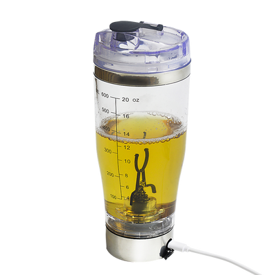 Dealsmate 600ml Electric Smart Portable Blender Protein Shaker Detachable Mixer Cup Bottle