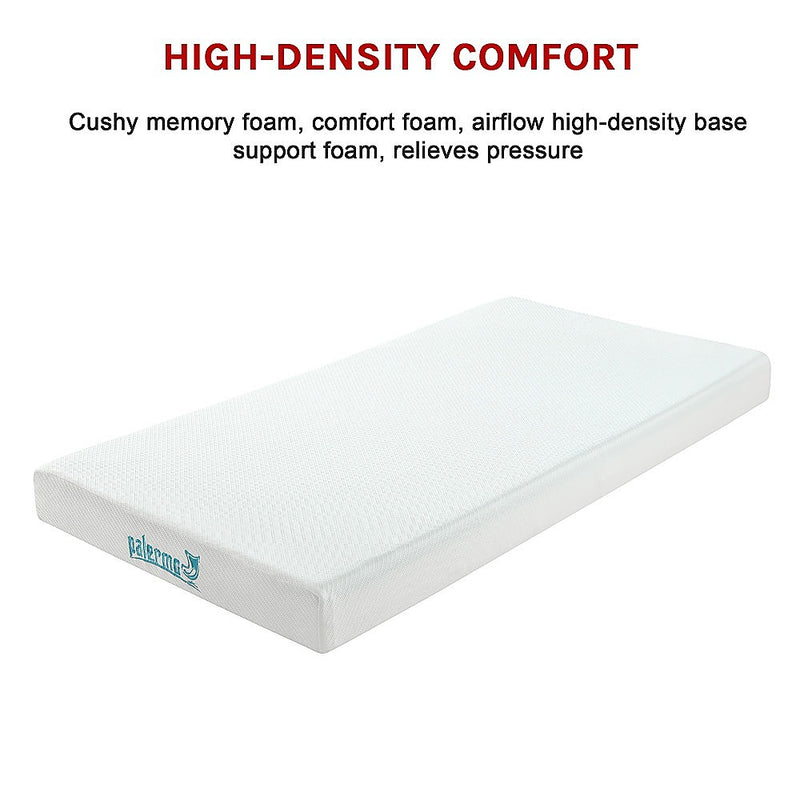 Dealsmate Palermo King Single Mattress Memory Foam Green Tea Infused CertiPUR Approved