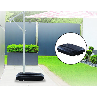 Dealsmate 60x80cm Outdoor Umbrella Stand Base Sand/ Water Pod Round Portable Grip