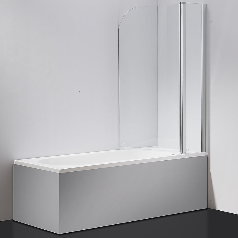Dealsmate 180° Pivot Door 6mm Safety Glass Bath Shower Screen 1000x1400mm By Della Francesca