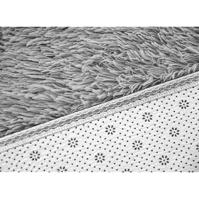 Dealsmate 200x140cm Floor Rugs Large Shaggy Rug Area Carpet Bedroom Living Room Mat - Grey