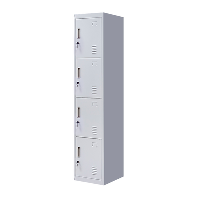Dealsmate 4-Door Vertical Locker for Office Gym Shed School Home Storage