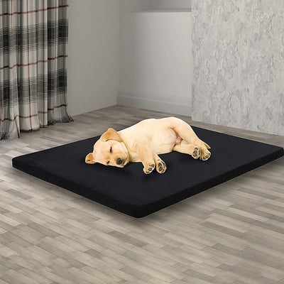 Dealsmate 110CM XL Pet Bed Mattress Dog Cat Memory Foam Pad Mat Cushion