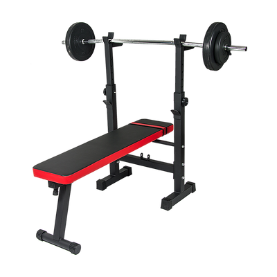 Dealsmate Folding Flat Weight Lifting Bench Body Workout Exercise Machine Home Fitness