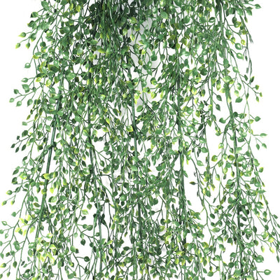 Dealsmate Artificial Hanging Jade Leaf Vine UV Resistant 90cm