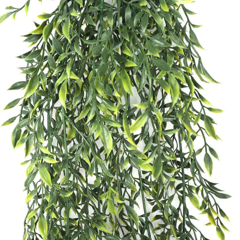 Dealsmate Artificial Hanging Ruscus Leaf Plant UV Resistant 90cm