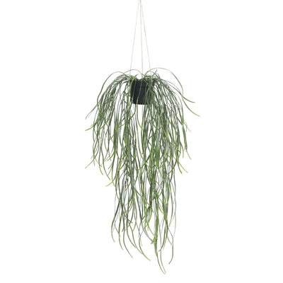 Dealsmate Artificial Hanging Potted Plant (Willow Leaf) 66cm UV Resistant