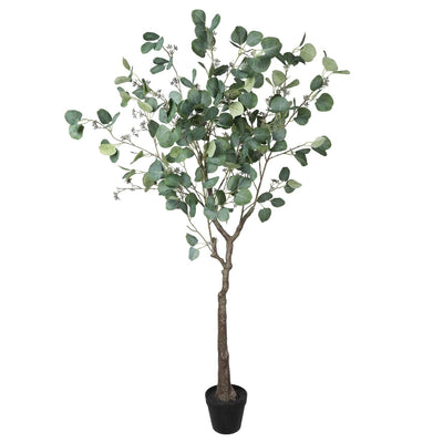 Dealsmate Artificial Eucalyptus Tree (Red Box Eucalyptus Polyanthemos) 150cm