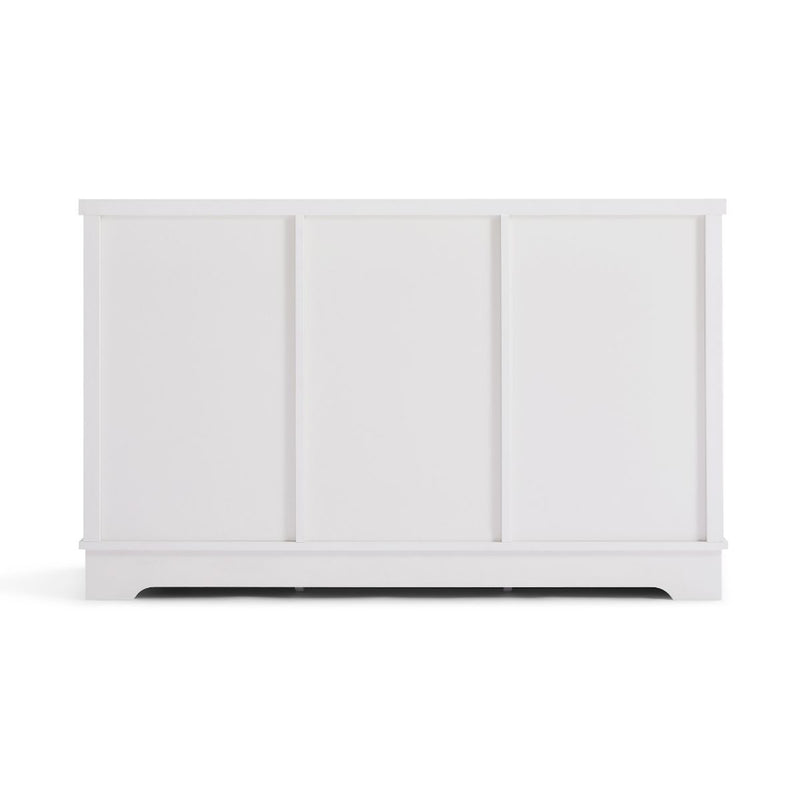 Dealsmate Margaux White Coastal Style Sideboard Buffet Unit