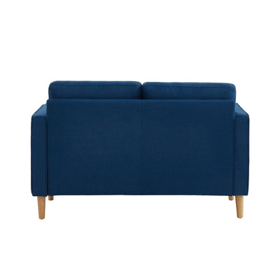 Dealsmate Cassandra 2 Seater Sofa Loveseat couch Blue