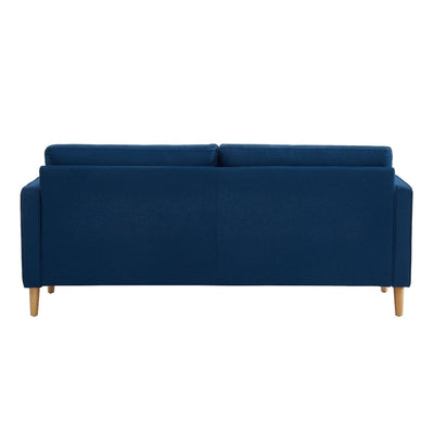 Dealsmate Cassandra 3 Seater Sofa Couch Blue