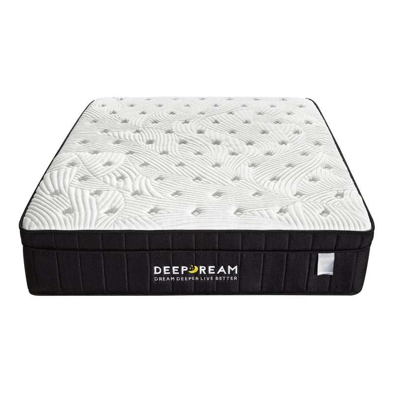 Dealsmate Charcoal Infused Super Firm Pocket Mattress Double