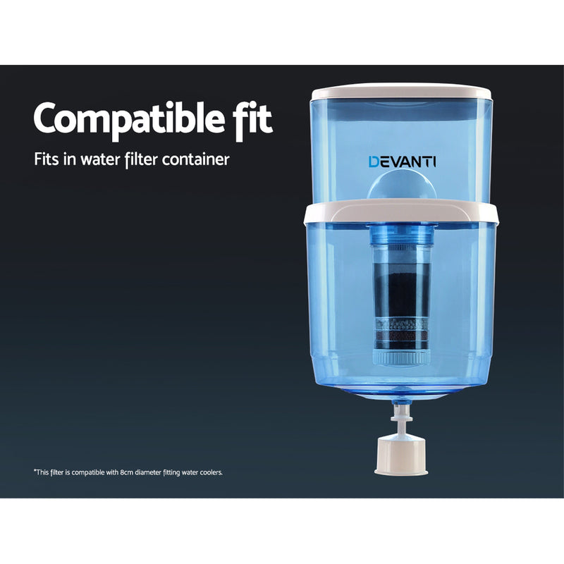 Dealsmate Devanti Water Cooler Dispenser 6-Stage Filter 3 Pack