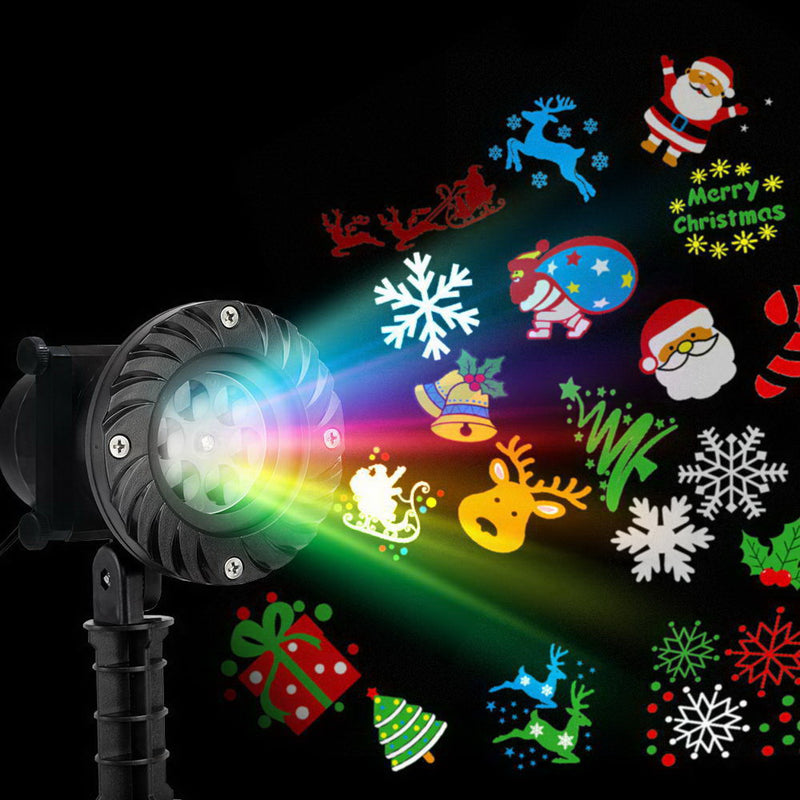 Dealsmate  Pattern LED Laser Landscape Projector Light Lamp Christmas Party