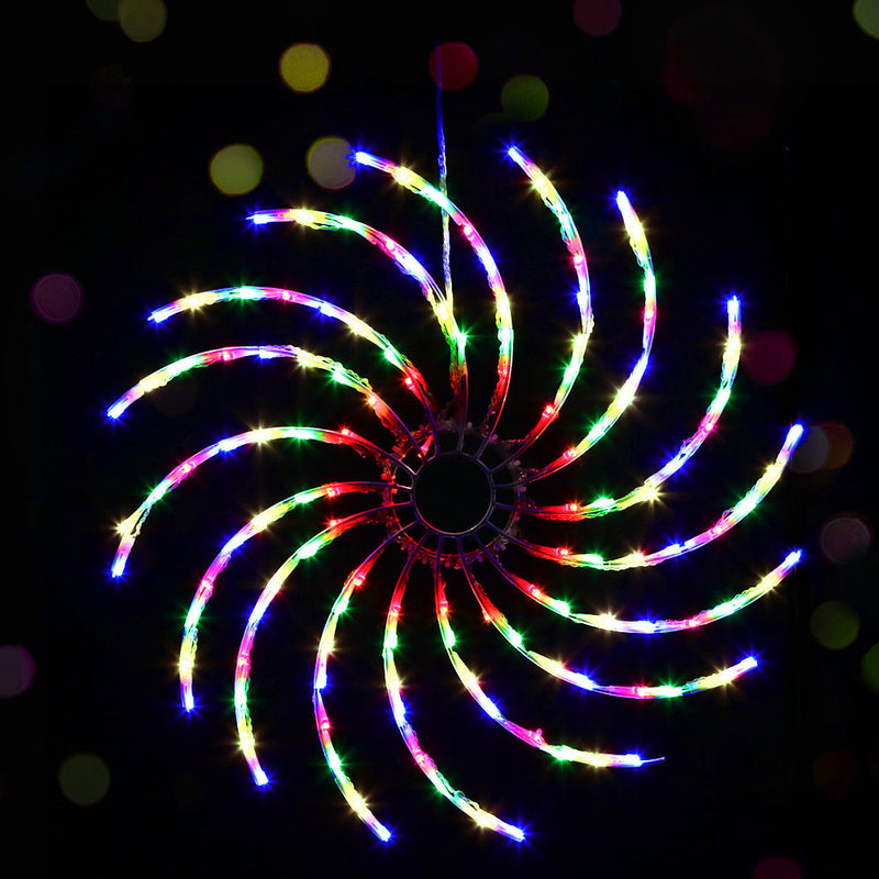 Dealsmate  Christmas Motif Lights LED Spinner Light Waterproof Colourful