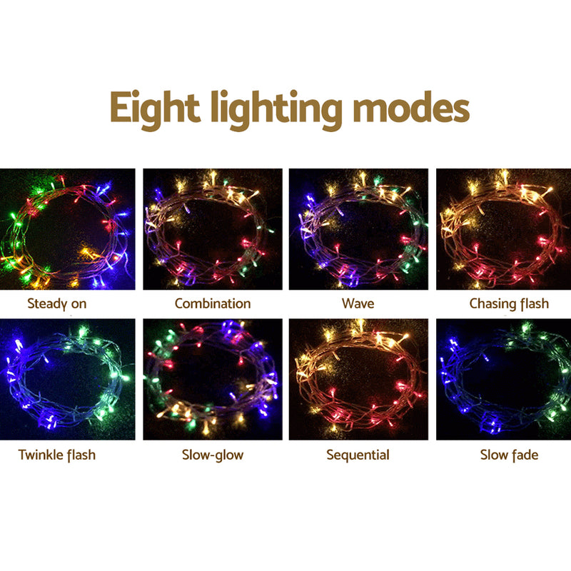 Dealsmate  50M Christmas String Lights 500LED Multi Colour