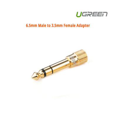 Dealsmate UGREEN 6.5mm Male to 3.5mm Female Adapter (20503)