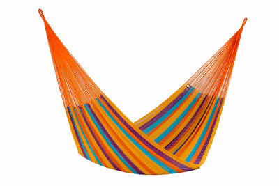 Dealsmate Mayan Legacy King Size Cotton Mexican Hammock in Alegra Colour