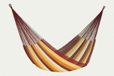 Dealsmate King Size Mayan Legacy Cotton Mexican Hammock in Jupiter Colour
