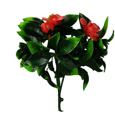 Dealsmate Elegant Red Rose Vertical Garden / Green Wall UV Resistant Sample