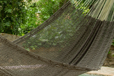 Dealsmate Mayan Legacy Jumbo Size Outdoor Cotton Mexican Hammock in Dream Sands Colour