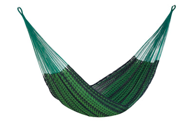 Dealsmate Mayan Legacy King Size Outdoor Cotton Mexican Hammock in Jardin Colour