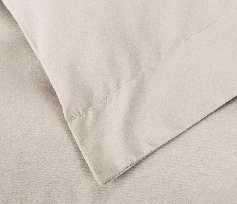 Dealsmate Luxton Super King Size Linen Color Quilt Cover Set (3PCS)