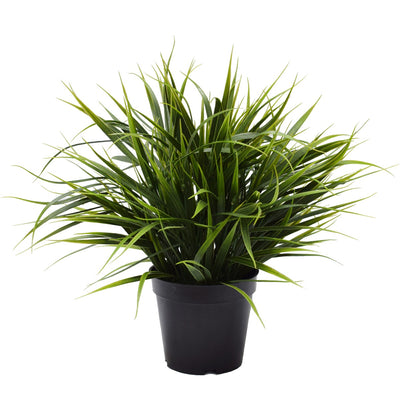 Dealsmate Artificial Ornamental Potted Dense Green Grass 38cm